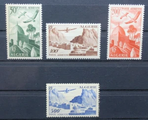 ALGERIA 1949 AVIAZIONE AEREOPLANI SERIE NUOVA MNH** SET P.A. (C.B) - Foto 1 di 2