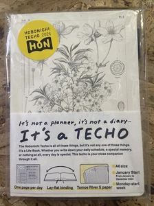Hobonichi Techo 2024 HON A6 [Inicio inglés/enero] Tomitaro Makino: Yamazakura - Imagen 1 de 6