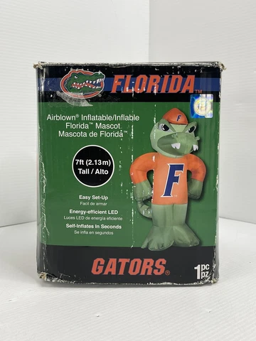 GEMMY Airblown Inflatable Florida Gators 7 Feet Tall Air Blown NCAA Mascot 2015 Cover