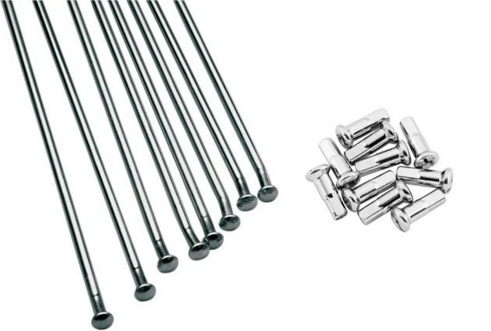 Excel Colorworks MX Rear Spoke and Nipple Set Stainless 19 x MT2.50 (XS8-43197) - Imagem 1 de 1