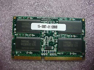 SM572168574CZ3RM00 Smart Cisco 15-5987-01 ECC SDRAM SODIMM 128MB PC100 **NEW** - Picture 1 of 2