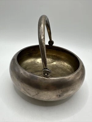 Antique Russian Solid Silver Sugar Bowl / Basket C1900 Probably Nikolay Kemper - Image 1 of 4