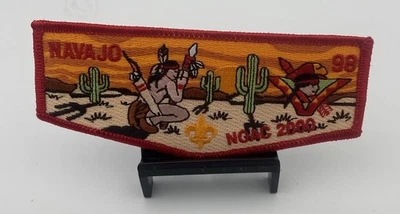 BOY SCOUTS OA NAVAJO LODGE 98 NOAC 2000 OLD BALDY COUNCIL CA NEW S48 - Image 1 of 2
