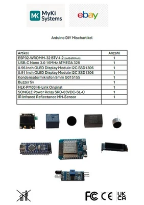 Arduino DIY Kit mit verschiedenen Modulen für Elektronikprojekte - Bild 1 von 4