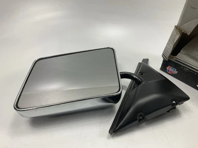 SCRATCHED Grote Universal Chevy Blazer GMC S-10 Style LEFT Side Mirror CHROME - Image 1 of 4