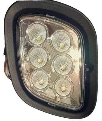 Faro antiniebla lateral izquierdo 08-17 Freightliner Cascadia blanco cromo carcasa nuevo Foto 1 de 4