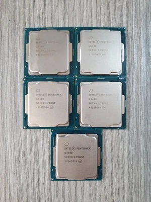 5x Intel Pentium G5400 @ 3.7GHz SR3X9 Processor Grade B EB2208 - Image 1 of 2