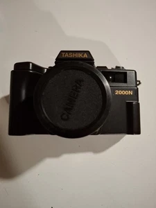 Cámara fotográfica Tashika 2000N 35 mm vintage con estuche e instrucciones - sin probar - Imagen 1 de 6
