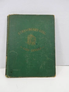 Lois Lenski "Strawberry Girl" Hardcover, 1945 First Edition No DJ, X-Library - Picture 1 of 10