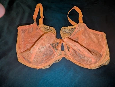 womens bra made by Freya size US 36I orange color - Image 1 of 4