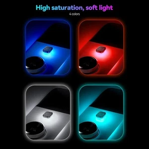 Dazzling Color Choices in USB Powered Ambient Lighting for Cars Available - Picture 1 of 12