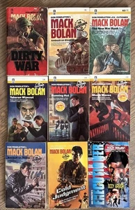 Don Pendleton Mack Bolan ~ The Executioner X 9 PB ~ Primera impresión de 1980 - Imagen 1 de 12