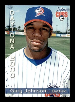 2000 Grandstand Daytona Cubs  Gary Johnson BXCP09 - Image 1 of 2