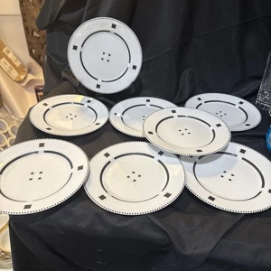 swid powell Smoking 8er Set Salatteller 7 7/8 Zoll - Bild 1 von 15