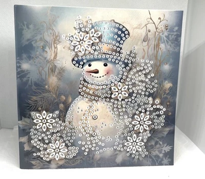 Diamond painting art 6 stunning Christmas festive cards DIY crafting DIY crafts - Image 1 of 4