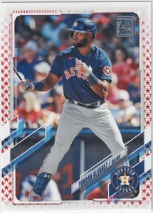 2021 Topps Serie 1 Yordan Alvarez #300 Giorno dell'Indipendenza /76 - Foto 1 di 2