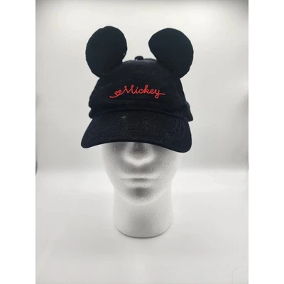 Niños Mickey Mouse Disney Orejas Gorra Bola Correa Ajustable Bordada Foto 1 de 4