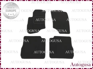 NEW LHD MITSUBISHI OUTLANDER MK1 02-06 BLACK TAILORED CAR FLOOR MATS AUTO CARPET - Picture 1 of 6
