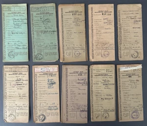 Buff Fahrtenbuch gemischt Konvolut RF60 Güter LKW Transporter Restposten x10 - Bild 1 von 1