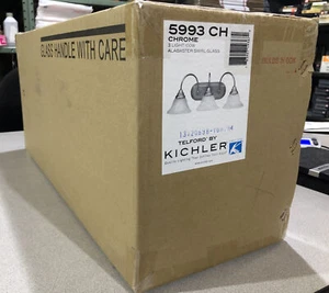 Kichler Lighting 5993CH Telford Bathroom Vanity Light Chrome - Picture 1 of 1