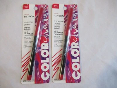 2 Revlon Colorstay Lip Liner #103 On Fire Sealed - Image 1 of 2