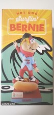 Inland Empire 66ers Mascot Bernie Bobblehead "Hot Dog Surfing Bernie" VERY RARE