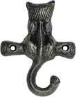 Wall Mounted Cast Iron Home Décor Single Hook (Cat)