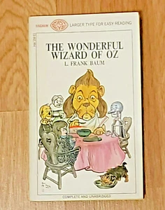 The Wonderful Wizard of Oz, L. Frank Baum, Magnum Easy Eye w/ Larger Type, 1968 - Imagen 1 de 2