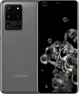 NEW UNLOCKED SAMSUNG GALAXY S20 ULTRA 5G SM-G988U 128GB BLACK GRAY GSM+CDMA - Picture 1 of 22