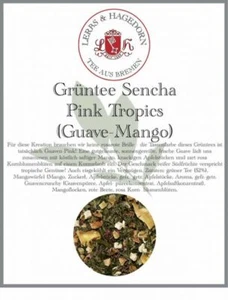 Grüntee Sencha Pink Tropics 1 kg - Guave-Mango - Bild 1 von 9