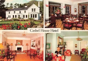 Cashel House Hotel Cashel Bay, Irlanda 4 x 6 PC cromato vintage non pubblicato - Foto 1 di 2