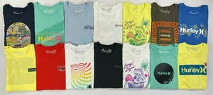 Men's Hurley Everyday Washed Short Sleeve Cotton T-Shirt New - Picture 1 of 19