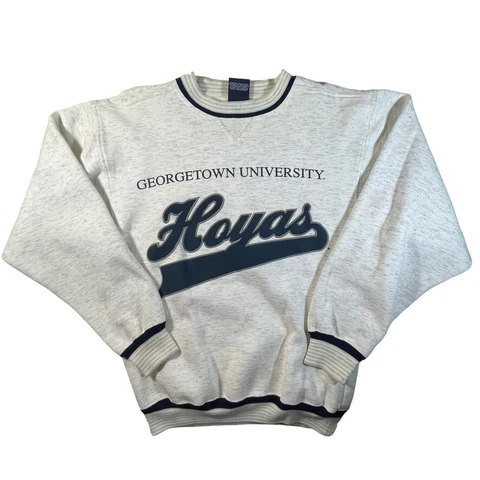 Vintage Georgetown University Hoyas 90s crewneck sweatshirt men's medium Cover
