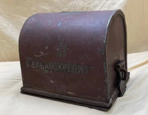 Antique soviet money box piggy bank "Agricultural Credit" 1920 - 1930s USSR RARE - Picture 1 of 24