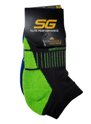 Gold Toe Boy Low Cut Socks 2 Pairs fit Shoe Size 9-2.5 - Image 1 of 2