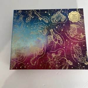 Galison 1,000 pc Foil Puzzle ASTROLOGY 27in x 20in Finished New Stars And Planet - Picture 1 of 5