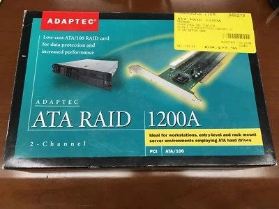 Adaptec 1200A 2 Channel ATA RAID Card - Image 1 of 2