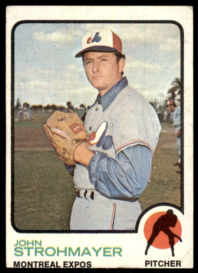 1973 Topps John Strohmayer Baseball Cards #457 - Image 1 of 2