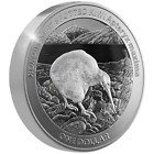 Silbermünze Kiwi 2024 1 oz Neuseeland 1 NZD 999 Silber Streifenkiwi Rowi-Kiwi