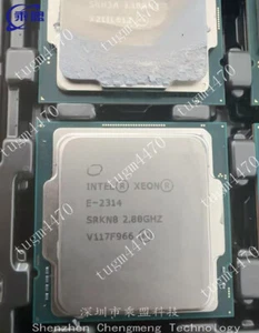 Intel Xeon E-2314 CPU Processor 4Core 8M Cache 2.80GHz~4.50GHz LGA-1200 TDP-65W - Picture 1 of 1