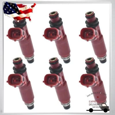 6pcs Fuel Injectors 195500-3970 For Mitsubishi Montero 3.5L V6 2001-2002 - Изображение 1 из 4