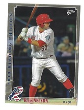 2010 Reading Phillies Kevin Nelson