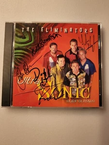 Ultra Sonic Surf Guitars by Eliminators (CD, 1998) AUTOGRAPHED - Imagen 1 de 2