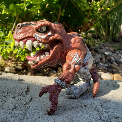 T-Bone Street Sharks 1996 Mattel T-Rex Extreme Dinosaurs VTG RARE AVON EDITION Cover