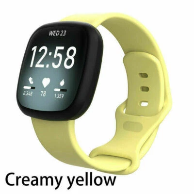 Pulsera deportiva de silicona de repuesto para Fitbit Versa 3 4 Sense 2/reloj Foto 1 de 4