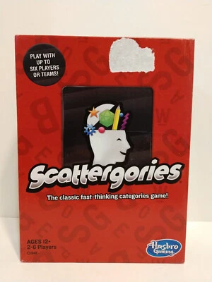 Hasbro ~ SCATTERGORIES Game ~ Complete C1941 Fun Family 6 Player Board Game - Image 1 of 4