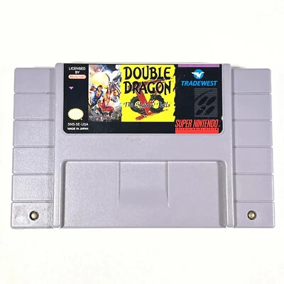 Double Dragon V The Shadow Falls Super Nintendo SNES 1994 Authentic NTSC - Image 1 of 4