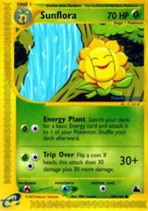 1x Sunflora - 105/144 - Common NM-Mint Pokemon G2 - Skyridge