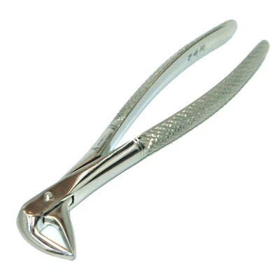 AKSIM Professional Dental Lower Roots Anterior Teeth No.74 Extraction Forceps UKCA