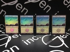 MTG Magic The Gathering Coldsnap Snow-Covered Plains Foil X4